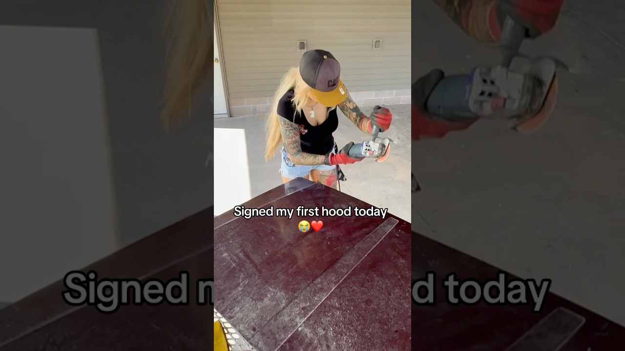 So happy to sign an XJ hood !