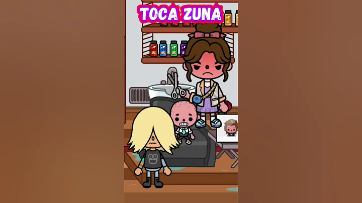 Style my hair like this😡🤣🤣#tocaboca #tocalife #tocalifeworld #fyp #shorts