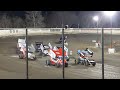 ASCS Sprint Car Heat Race #5 Creek County Speedway 11/14/2025 Fuzzy's Fall Fling