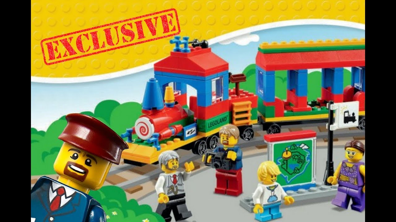 LEGO Legoland Train (Set - LEGO Speed build - YouTube
