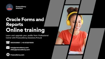 Forms and Reports | Oracle Forms and Reports Online Training, Certification, and Expert Guidance