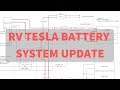 RV Tesla Battery Install - System Simplification and Improvements , Schematic Walk through