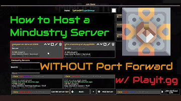 How to Host a Mindustry Server | WITHOUT Port Forward (using Playit.gg)