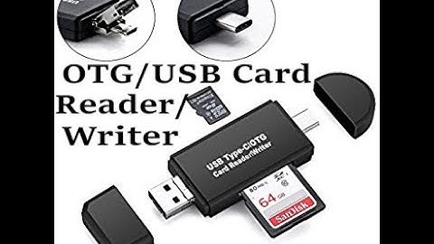 OTG/USB Card Reader/Writer Review