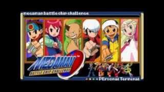 Megaman Battle Chip Challenge - Title Screen(MM7 Remake)