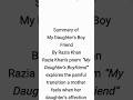 My Daughter's Boy Friend Summary