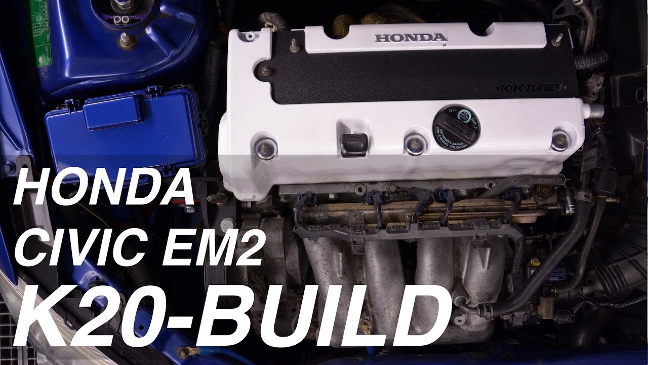 Civic EM2 K20 Swap EP. 05 First Drive YouTube