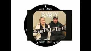 A Baby Announcement on a Custom Image3D Reel