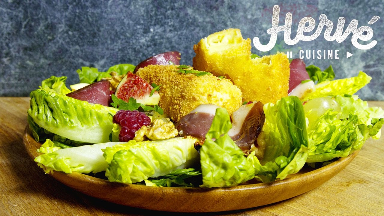 Recette facile des Croquettes de Brie, une salade de fête qui décoiffe !