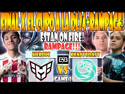 HEROIC VS BEASTCOAST BO3[GAME 2]GRAN FINAL-PARKER, SCOFIELD VS LUMPY-DREAMLEAGUE SEASON 24-DOTA- ESB