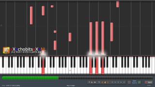 Final Fantasy XIII-2 - ~Wish~ - piano solo - synthesia tutorial - HD chords