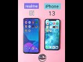 Realme 8i vs iphone 13peed testshorts