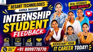 Internship Experience at Besant Technologies Anna Nagar | Best Software Training Institute Chennai