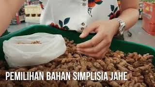 ANAK FARMASI WAJIB NONTON!! BEGINI CARA SIMPLE PEMBUATAN SIMPLISIA JAHE !!