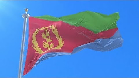 Flag of Eritrea Waving | Motion Graphics - Videohive template