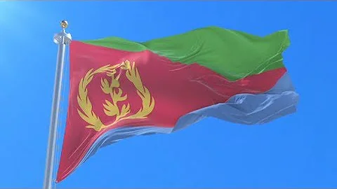 Flag of Eritrea Waving | Motion Graphics - Videohive template