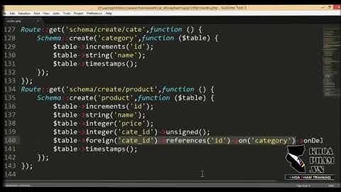 Bản sao của 18.Bài 17- Tìm Hiểu Về Schema Builder Trong Laravel 5.x Phần 5 - Lập Trình Laravel Khoa
