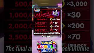 The Infinite Challenges are now available in Sonic Rumble! #shorts #shortvideo #shortsfeed #sonic