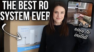 THE BEST UNDERSINK RO SYSTEM EVER | waterdrop xseries: unboxing, install, & tests