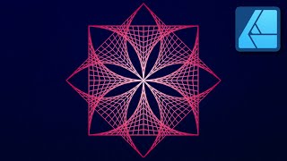 How to Create a Flower String Art Figure in Affinity Designer