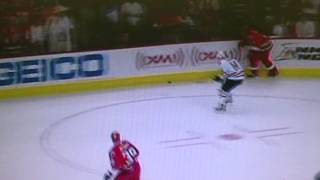 Raffi Torres hit on Aaron Ward 2006 cup final