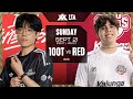 LTA Playoffs Elim. Match | 100T vs RED