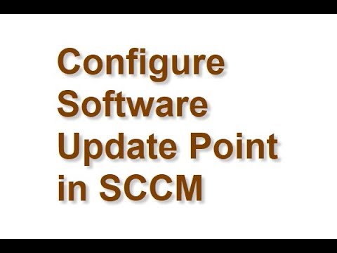 Configure Software Update
