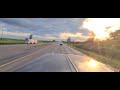 Peterbilt Cat 6nz Interstate 80 westbound Iowa