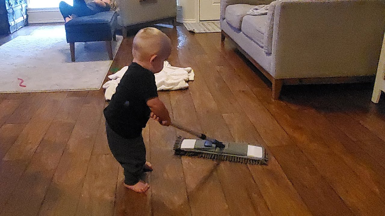 Wade the Cleaning Machine! YouTube