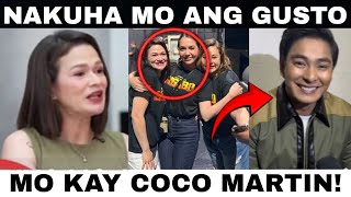 KATHERINE LUNA BINASAG ANG KATAHIMIKAN KINA COCO MARTIN AT JULIA MONTES