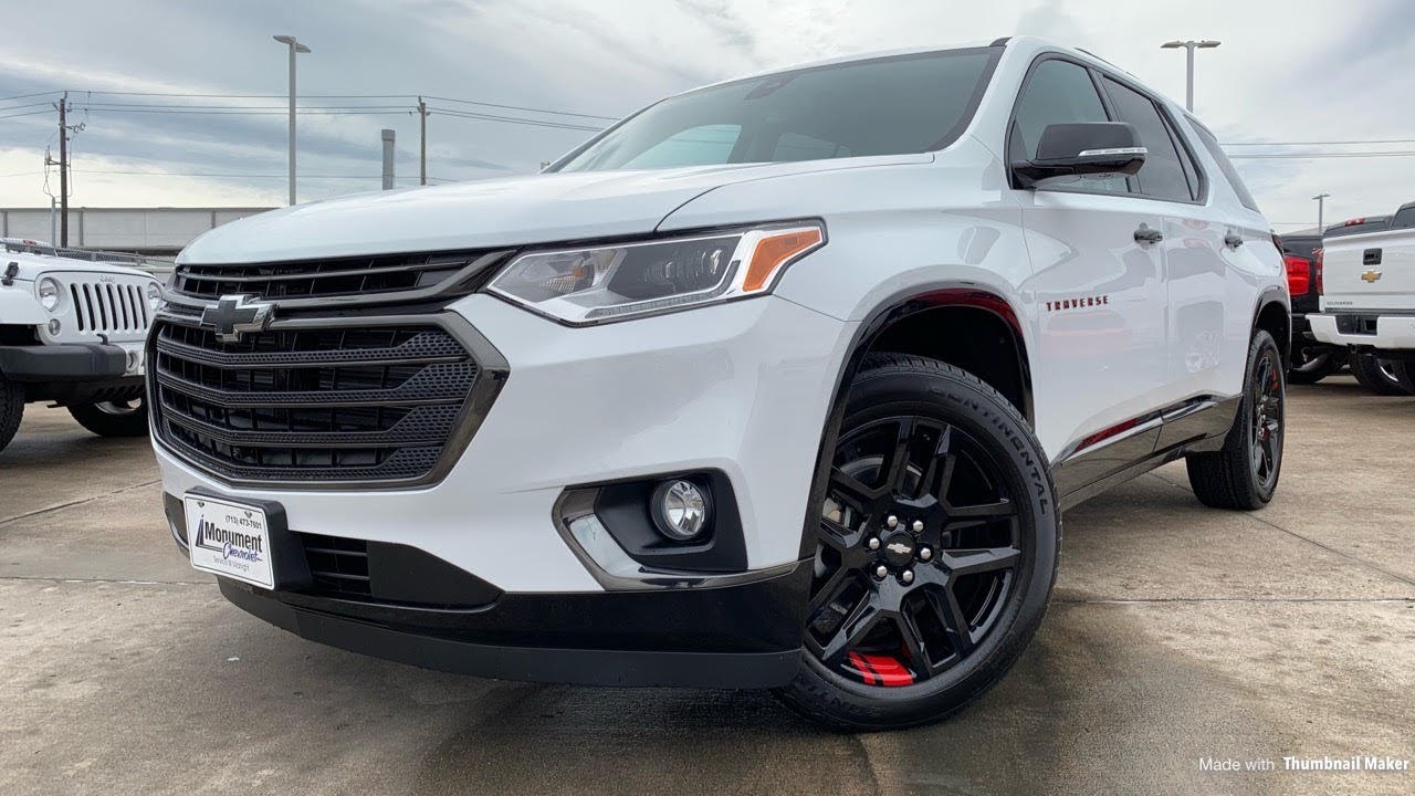 2019 Chevrolet Traverse Redline Edition STYLISH FAMILY