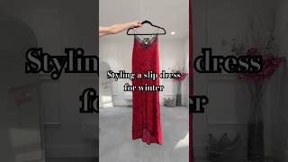 How To Style A Slip Dress For Winter Winter Ootd