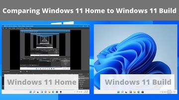 Comparing Microsoft Windows 11 Build 21996.1 to Microsoft Windows 11