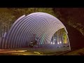 Building the Quonset hut shop