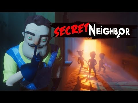 Secret Neighbor E3 Announcement Trailer - Hello Neighbor Multiplayer