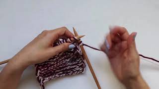 Knitting Tutorial | Double stranded knitting | WAK