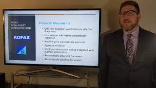 Cognitive Document Automation - Kofax TotalAgility - Financial Documents Demonstration