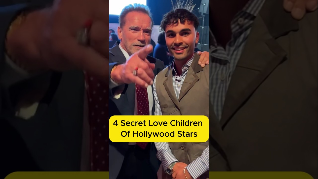 Four secret love children of Hollywood stars.