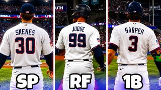 I put Team USA into MLB The Show 26!