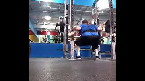 315 lb long pause squats