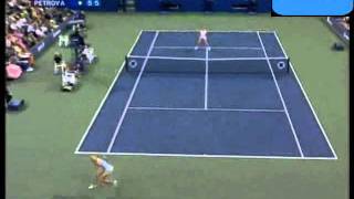 Maria Sharapova Vs Nadia Petrova Us Open 2005 Highlights