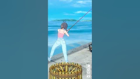 Aria Fishing Skills [KOIKATSU #SHORTS] #anime #animegirl #animation #meme #humor #animewaifu