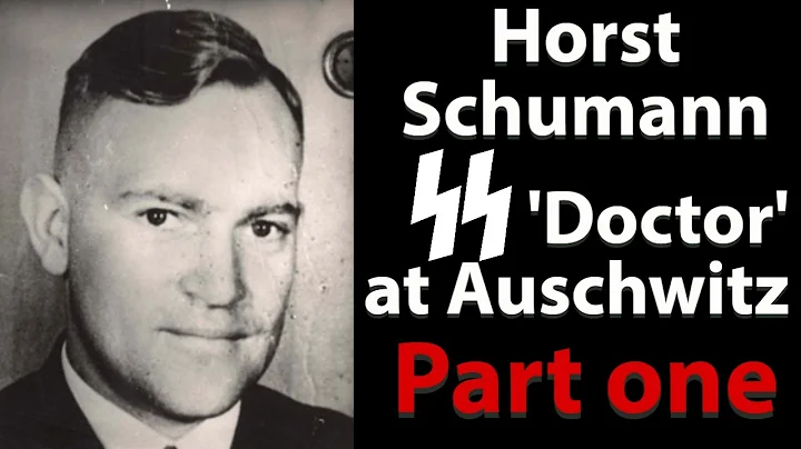 Auschwitz 'Doctor' Horst Schumann.  Early life and crimes.  Part 1 of 2