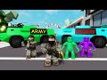 ARMY VS ALIEN IN BROOKHAVEN! (Roblox)