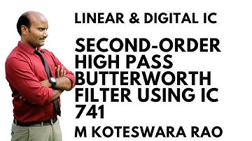 3.6 Second-Order High Pass Butterworth Filter