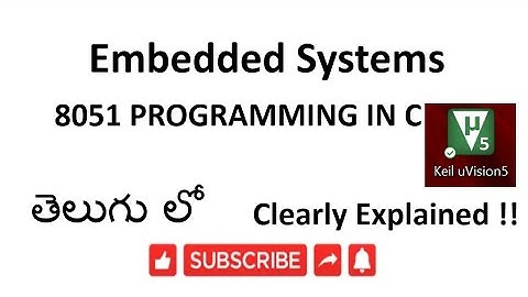 [ES-TE-14]8051 PROGRAMMING IN C- lession-14