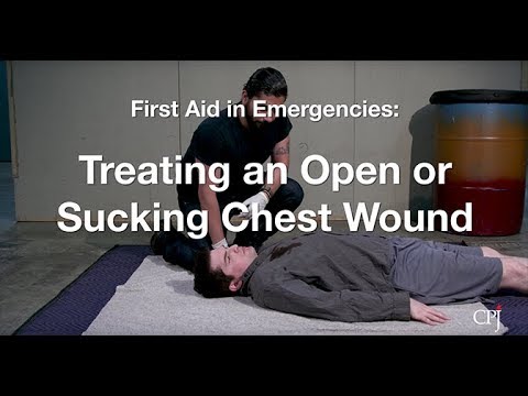 6. Open or Sucking Chest Wounds