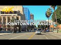 [4K] Driving Downtown Los Angeles DTLA (Washington, Los Angeles, Alameda, 1st, Beverly) California