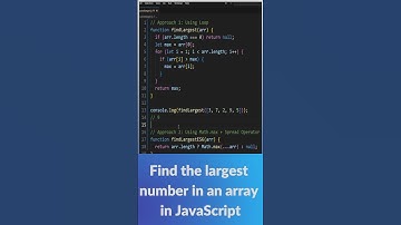 Day 5 | Find Largest Number in Array | JavaScript Coding Challenge in Hindi | 100 Days of Code #js