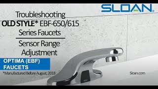 EBF 650 615AdjustingSensorRange